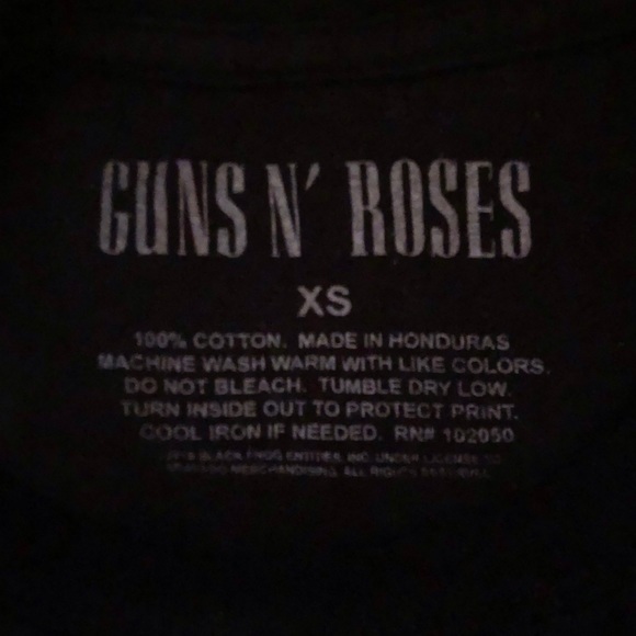 Guns N Roses Women’s XS Black Concert T Shirt - Picture 3 of 3